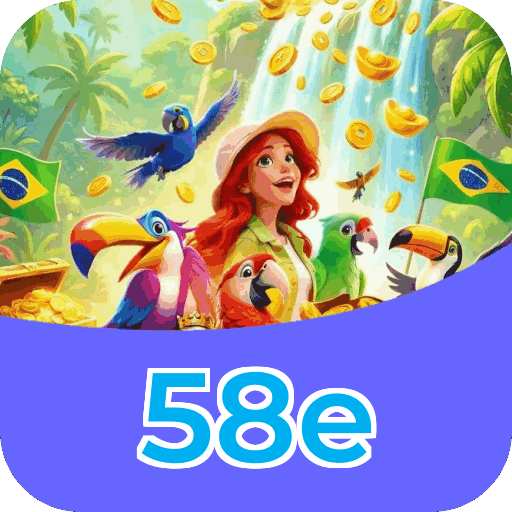 Plataforma 58e mostrando interface moderna, jogos certificados e recursos de segurança licenciados