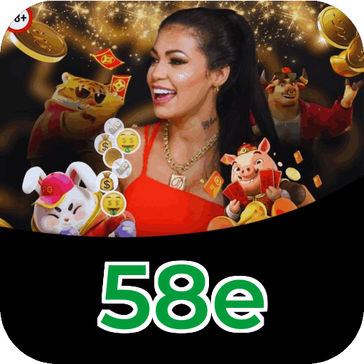 Catálogo slots 58e mostrando top jogos Gates Olympus Sweet Bonanza Fortune Tiger Big Bass volatilidade RTP